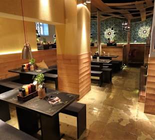 Blick in die Gasträume des Peter Pane Lübeck