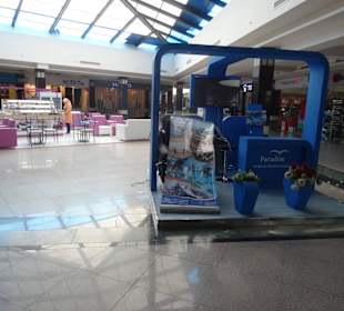 In der Mall unterwegs