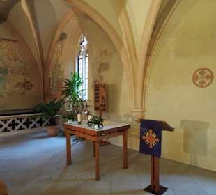 Im Gemeindesaal der Klosterkirche Sonnefeld