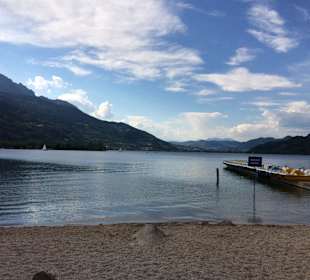 Badestrand am Caldonazzosee