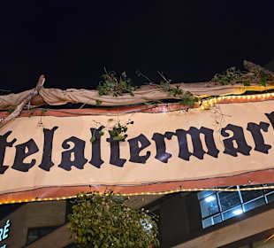 Eingan zum Mittelaltermarkt