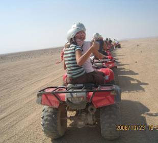 Quad-Tour in der Wüste bei Hurghada