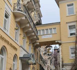 Unterwegs in der Altstadt von Baden-Baden