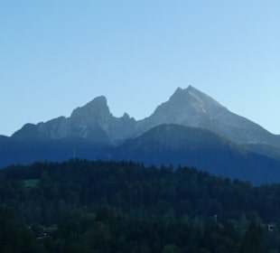 Blick zum Watzmann von der Akropolis-Terrasse
