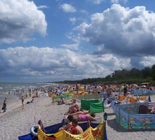 Czysta i szeroka plaża