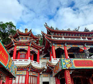 Maokong Gondel -  Rund um Tempel Station