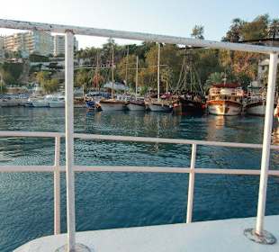 Uitzicht vanaf de boot