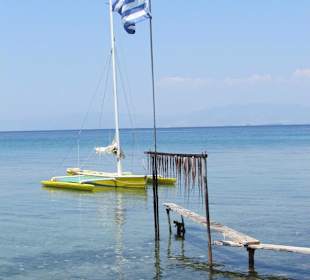 Am Hafen von Limenas... 