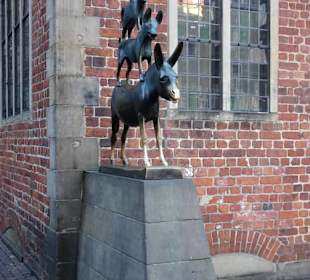 Ansichten der Bremer Stadtmusikanten
