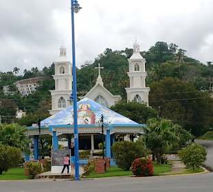 Blick auf die Kirche