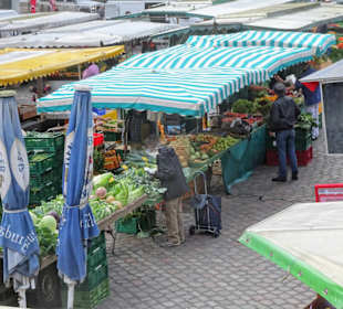 Eindrücke vom Wochenmarkt Südermarkt