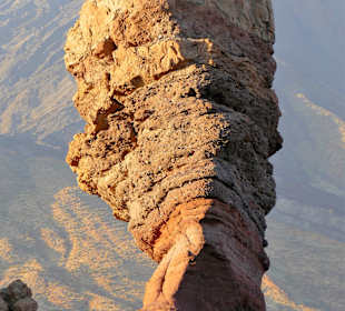 Auf dem Teide der berühmte "Finger Gottes"