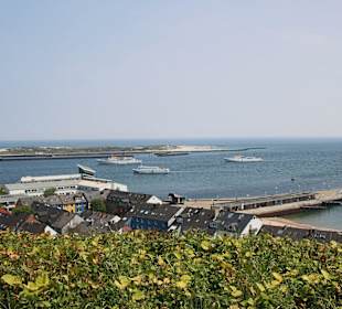 Binnenhafen und Reede vom Oberland