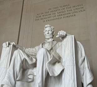 Marmorstatue A.Lincoln 