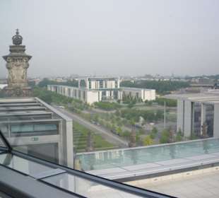 Ausblick von der Reichstagskuppel 
