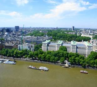 Aussicht vom London Eye