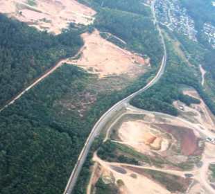 Nürnberger Land von oben