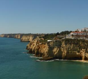 Blick zur Bucht von Carvoeiro