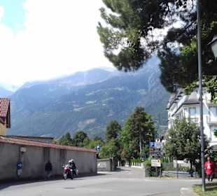 Blick zu den Meraner Hügeln