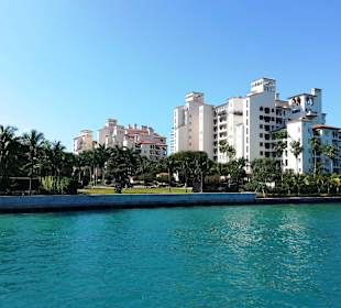 Blick auf Fisher Island
