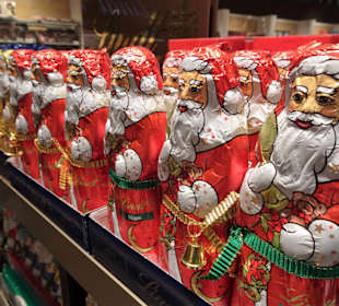 Im Museumsshop des Schokoladenmuseums