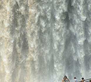At Iguazu falls, argentina