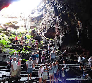 Blick auf die Treppe