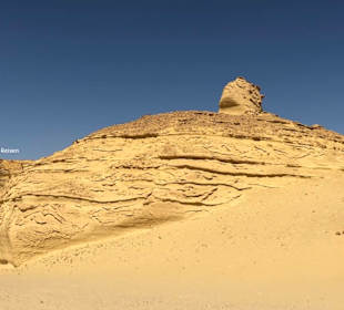Wadi Hitan-Tal der Wale-Fayoum Oase mit Morgenland