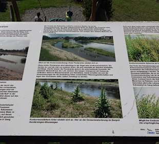 Schaukelweg an der Donau