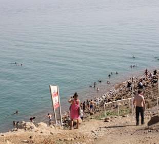 Oaza Ein Gedi nad Morzem Martwym