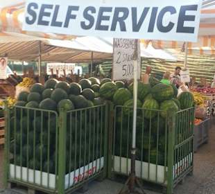 Der markt von Bibione