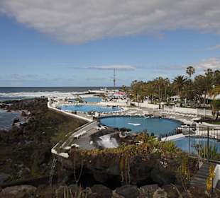 Meerwasserbad Lago Martinez von außen
