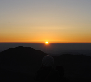 Sonnenaufgang auf dem Mosesberg (Berg Sinai 2285m)