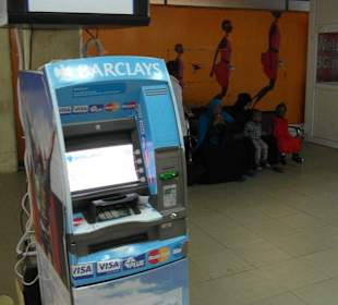 ATM Geldautomat Flughafen