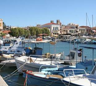 Der Hafen von Aegina