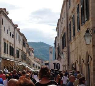 Überfüllte Dubrovnik