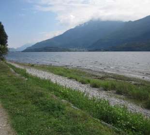 Uferpromenade in Richtung Dongo