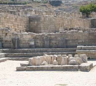 Marktplatz antikes Kamiros