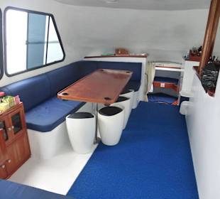 Unser Boot für den Ausflug