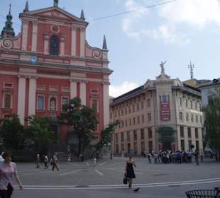 Stadt und Altstadt Ljubljana