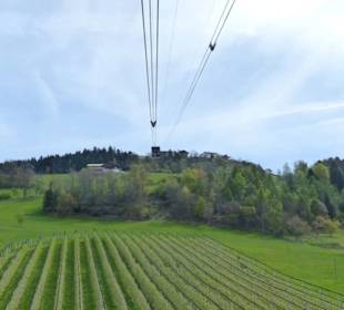 Ausblick bei der Auffahrt