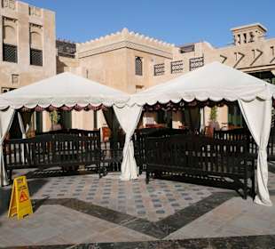 In einem Innenhof des Souk