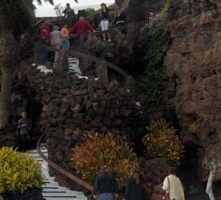 Wendeltreppe zum Ausgang