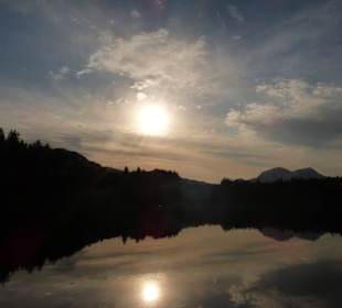 Sonnenaufgang am Hintersee