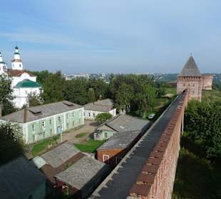 Стена и виз на Смоленск