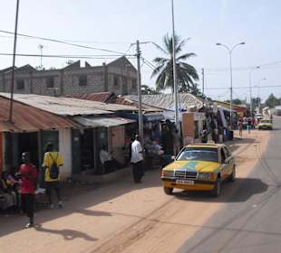 Fahrt durch das Land