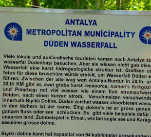Düden der Wasserfall/Park