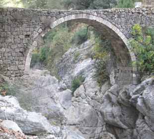 Wanderung in der Schlucht nach Gedelme