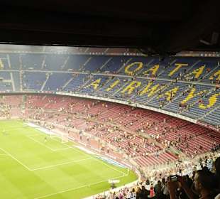 Camp Nou during a match