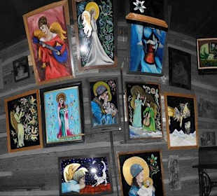 Galeria "ACh" malarstwo na szkle Chabówka